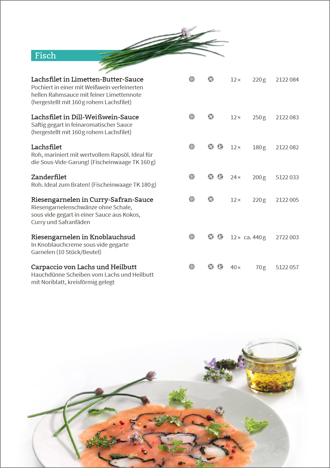 Lieferprogramm - Fisch