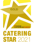 Auszeichnung mit dem Catering-Star Award 2021 - Gold
